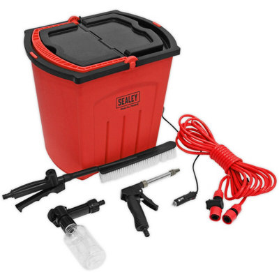 25L Pressure Washer - Lightweight & Portable - 8m Hose - Total Stop System - 3