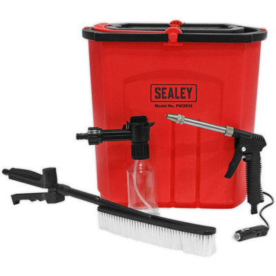 25L Pressure Washer - Lightweight & Portable - 8m Hose - Total Stop System - 4