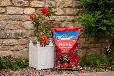 25L Rose Planting & Potting Mix Compost Peat-Free, Promotes