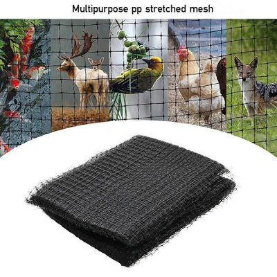25M PVC Coated Chicken Mesh Fencing Garden Plastic Net Barrier for ...
