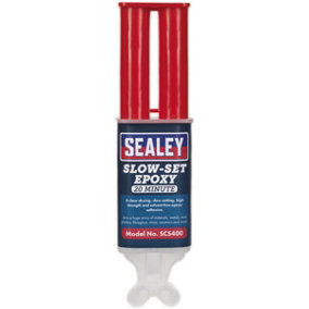25ml Slow Setting Epoxy Adhesive - 20 Minute Set Time - Solvent Free Gap Filler