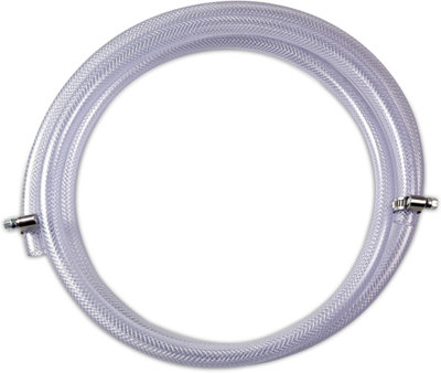 25mm (1") Clear Braided PVC Hose -5m