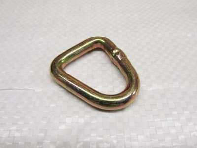 25MM Delta Link Zinc Plated 0.8 Ton (Secure Yellow Passivated Ratchet Lashing Fitting)