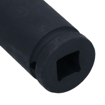 AB Tools 25mm Extra Deep Metric Impact Socket – 1/2" Drive, 6 Point, Single Hex, 120mm Length
