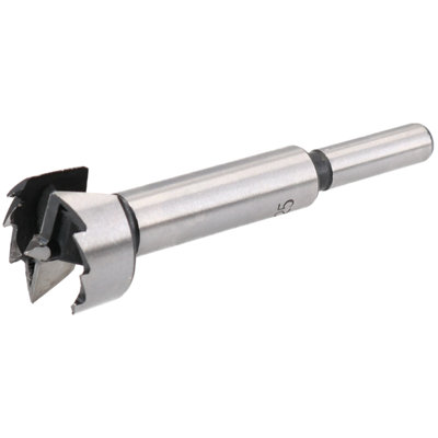 25mm Forstner Bit 3/8" Shank Boring Hole Cutter Flat Wood Drill Bit Woodworking