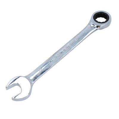 25mm Metric MM Combination Gear Ratchet Spanner Wrench 72 Teeth