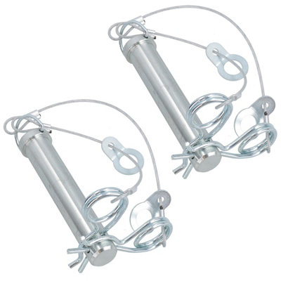 25mm Replacement Trailer Tow Hitch Pin Tow Ball Coupling 3.5 Ton Capacity 2pc