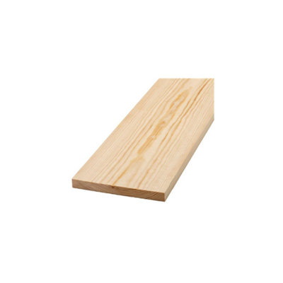 25mm (T) x 175mm (W) Redwood Planed All Round (Finish 20x170mm ...