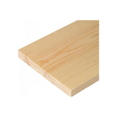 25mm (T) x 200mm (W) Redwood Planed All Round (Finish 20x195mm ...