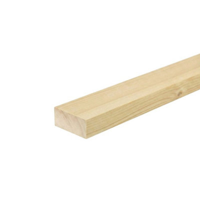 25mm x 75mm PAR Softwood Timber (3'' x 1'') Finish 20.5mm x 69mm - 50 Metres