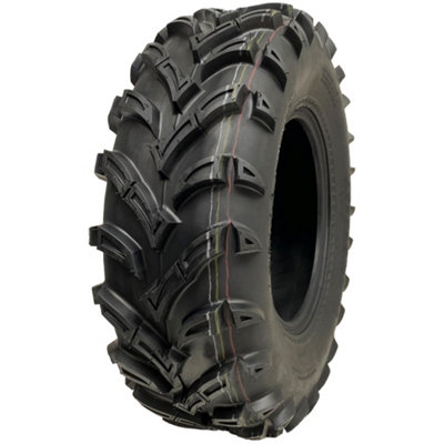 25x8.00-12 ATV Quad Tyre 6ply 14psi Wanda P377 E Marked Road Legal Tubeless 65J