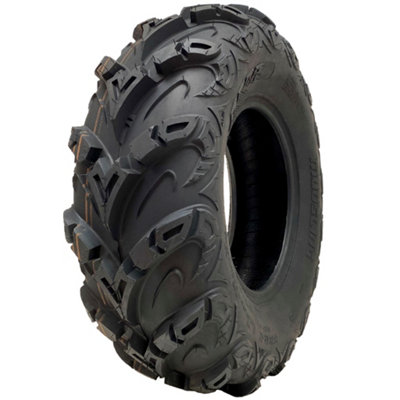 25x8.00-12 ATV Quad Tyre OBOR Mudsling WU05 Tubeless E-Marked Road Legal 165kgs
