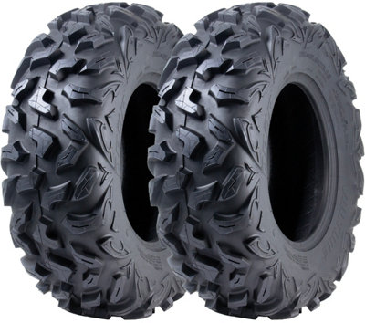 25x8.00R12 ATV Tyre 205/80R12 OBOR Vulture 6-ply Road Legal 60J 250kg (Set of 2)