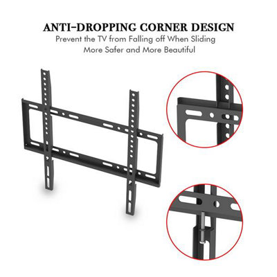 26-55" TV Adjustable Wall Mount Bracket - 7