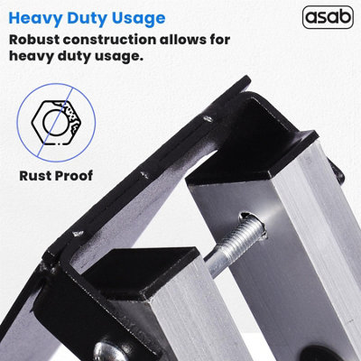 26 Meter 5 Arm Wall Mounted Clothes Airer - 8