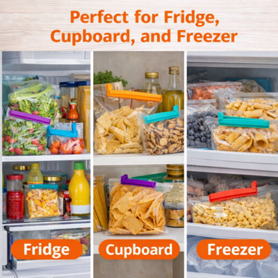 26 Pack Reusable Food Storage Bag Clips Assorted Sizes for Sealing ...