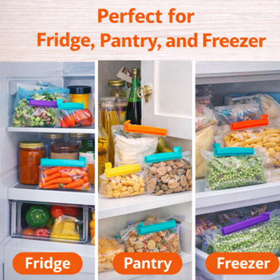 26 Pack Reusable Food Storage Bag Clips Assorted Sizes for Sealing ...