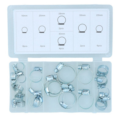Jubilee P-Klemme Aus Edelstahl – Flexibel & Vibrationsdämpfend | 30 Mm | Pack Mit 5 Stück