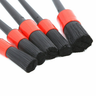 SATC 9-Piece Car Detailing Brush Set – Interior, Wheels, Valet Pro Cleaning Kit