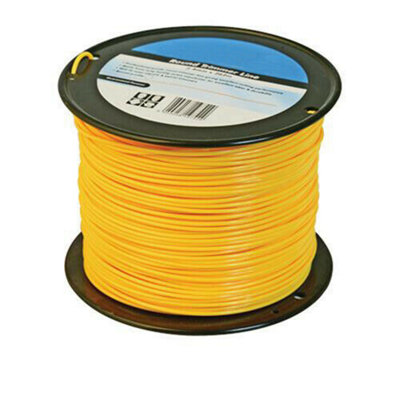 262m x 2.4mm (D) Trimmer Strimmer Line Cable Round Nylon Cord ...