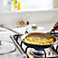 26cm Frying Pan with Glass Lid - Non-Stick Scratch Resistant Cooking Pan - Oven & Dishwasher Safe, Suitable for All Hobs