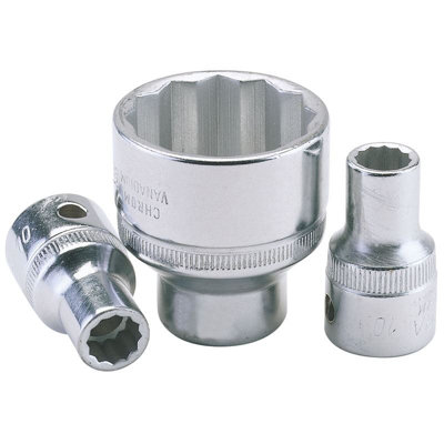 26mm 1/2" Square Drive Elora Bi-Hexagon Socket 24715