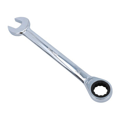 26mm Metric MM Combination Gear Ratchet Spanner Wrench 72 Teeth | DIY ...