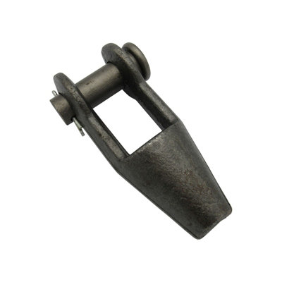 26MM Open Spelter Socket For Wire Rope - 7.5 Ton Self Colour to BS463