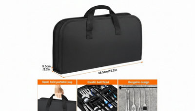 26PC Stainless BBQ Cooking Accessories