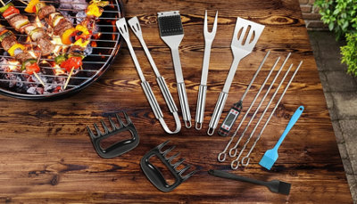 26PC Stainless BBQ Cooking Accessories