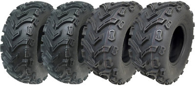 26x9.00-12 & 26x11.00-12 Quad ATV Tyres 6ply Wanda P3128 E-Marked (Set of 2 & 2)