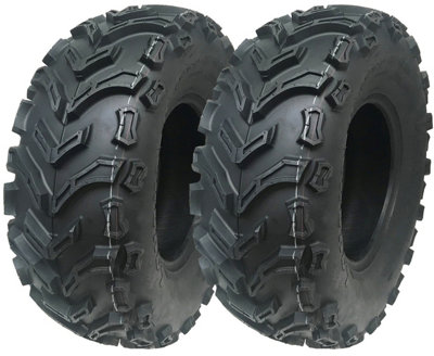 26x9.00-12 Quad ATV Tyres 6ply Wanda P3128 E-Marked Road Legal Tires (Set of 2)