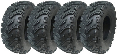 WANDA (2) 27x9-12 ATV Front Tire Set For 16-17 Honda Pioneer 1000 Base/EPS