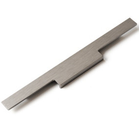 277mm Cut-Out Brushed Nickel Highway Trim