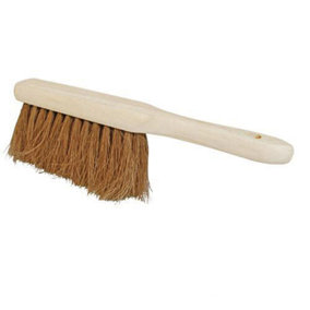 279mm 11 Inch Soft Hand Brush Coco Bristles Sweeping