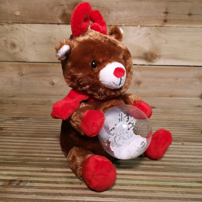Singing christmas teddy on sale