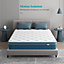 27cm Hybrid Pocket Spring Mattress with Breathable Foam and Motion Isolation