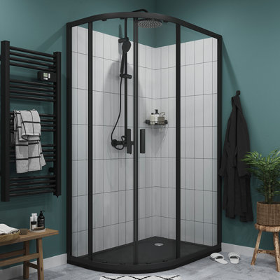 Shop black shower enclosures.