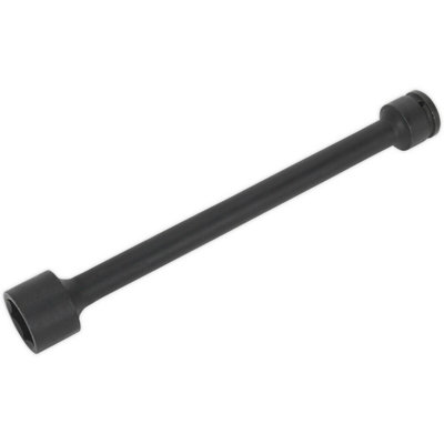 27mm 6 Point Wheel Nut Impact Socket - 400mm Long Reach with Lifetime Guarantee