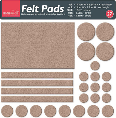 adhesive felt pads Furniture Protector white Brown Black Felt Pads