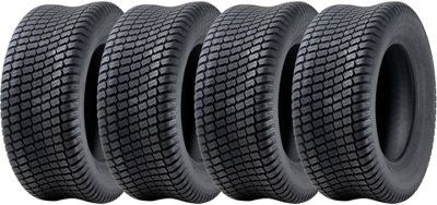 27x10.50-15 Lawnmower Tyres 4-ply Multi Turf Grass P332A Wanda 600kgs (Set of 4)