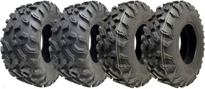 27x11.00-12 & 27x9.00-12 ATV Tyres 8ply OBOR Cypress Tubeless (Set of 2 & 2)