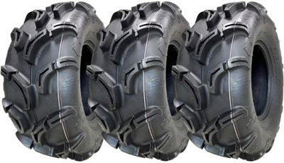 27x11.00-12 ATV Tyres 275/70-12 6ply WU24 OBOR Scoprio 56J Road Legal (Set of 3)
