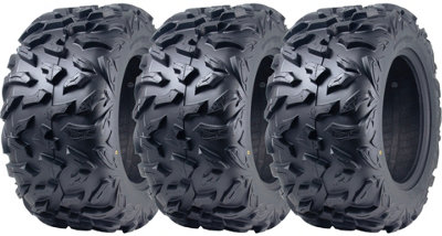 27x11.00R14 ATV Tyre 275/60R14 OBOR Vulture 6ply Road Legal 74J 375kg (Set of 3)