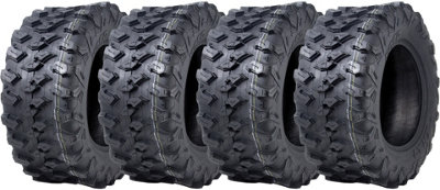 27x11.00R14 ATV Tyres 275/60R14 OBOR Lynx 8ply Road Legal 61M 257kgs (Set of 4)