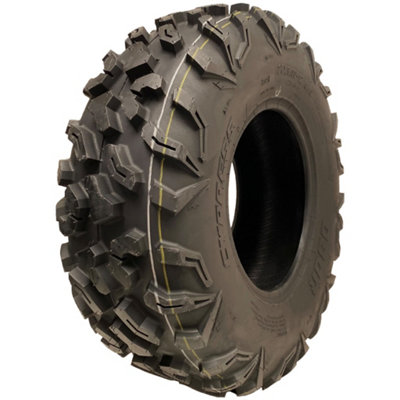 27x9.00-12 (225/80-12) 8ply ATV Tyre P0358 OBOR Cypress 71J Tubeless Road Legal