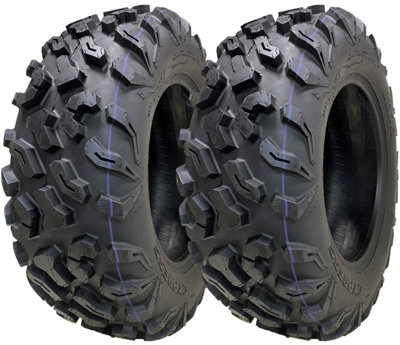 27x9.00R14 (225/70R14) 6-ply ATV Tyres P0358 OBOR Cypress Road Legal (Set of 2)