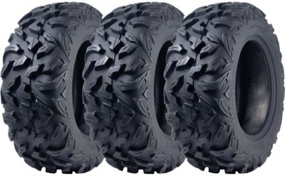 27x9.00R14 ATV Tyre 225/70R14 OBOR Vulture 6-ply Road Legal 67J 307kg (Set of 3)