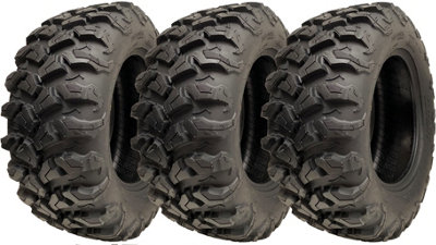 27x9.00R14 ATV Tyre 8ply P3137 OBOR 225/70R14 Outslope 73J Road Legal (Set of 3)