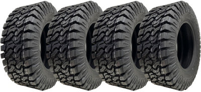 27x9.00R14 ATV Tyres 8ply OBOR Predator 225/75R14 E-Marked Road Legal (Set of 4)